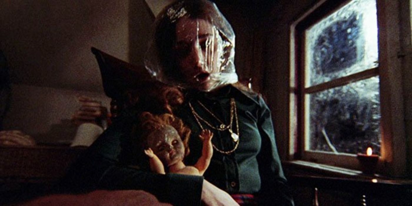 Black Christmas 1974 Claire Dead in Rocking Chair