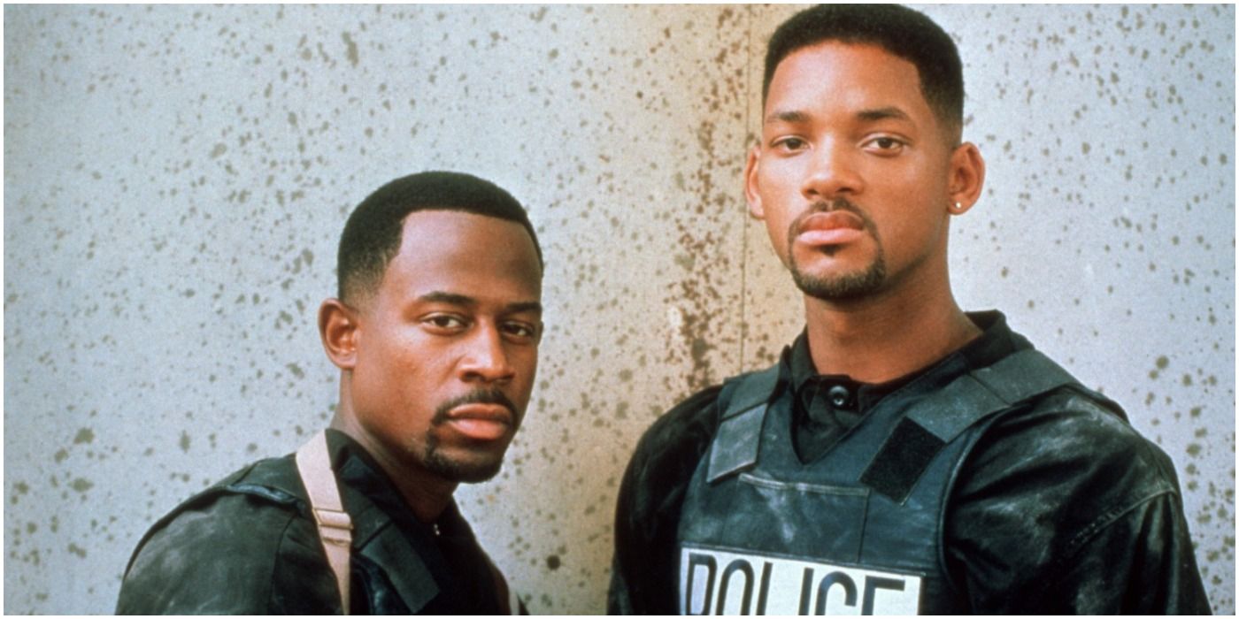 Marcus and Mike wear police vests in Bad Boys