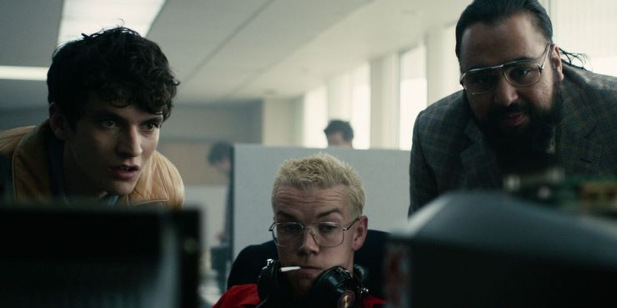 Three characters in Black Mirror Bandersnatch