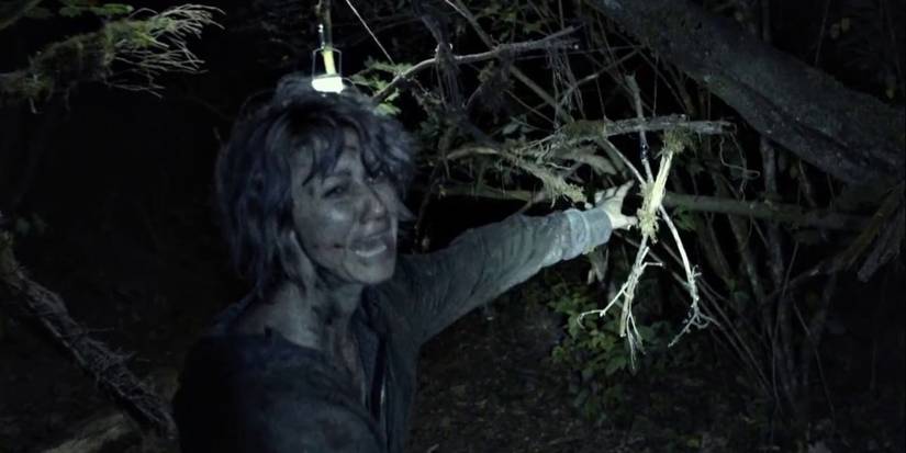Blair Witch 2016 Valorie Curry as Talia Screaming