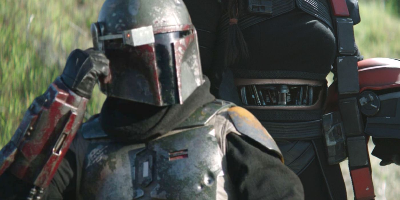 Boba Fett and Fennec Shand in The Mandalorian