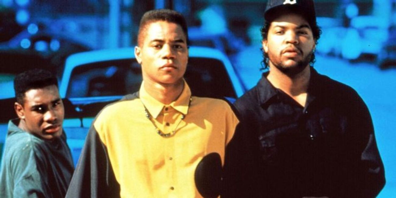 Morris Chestnut, Cuba Gooding Jr. and Ice Cube in Boyz n the Hood