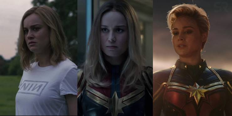 Brie Larson Final del juego de Captain Marvel Avengers