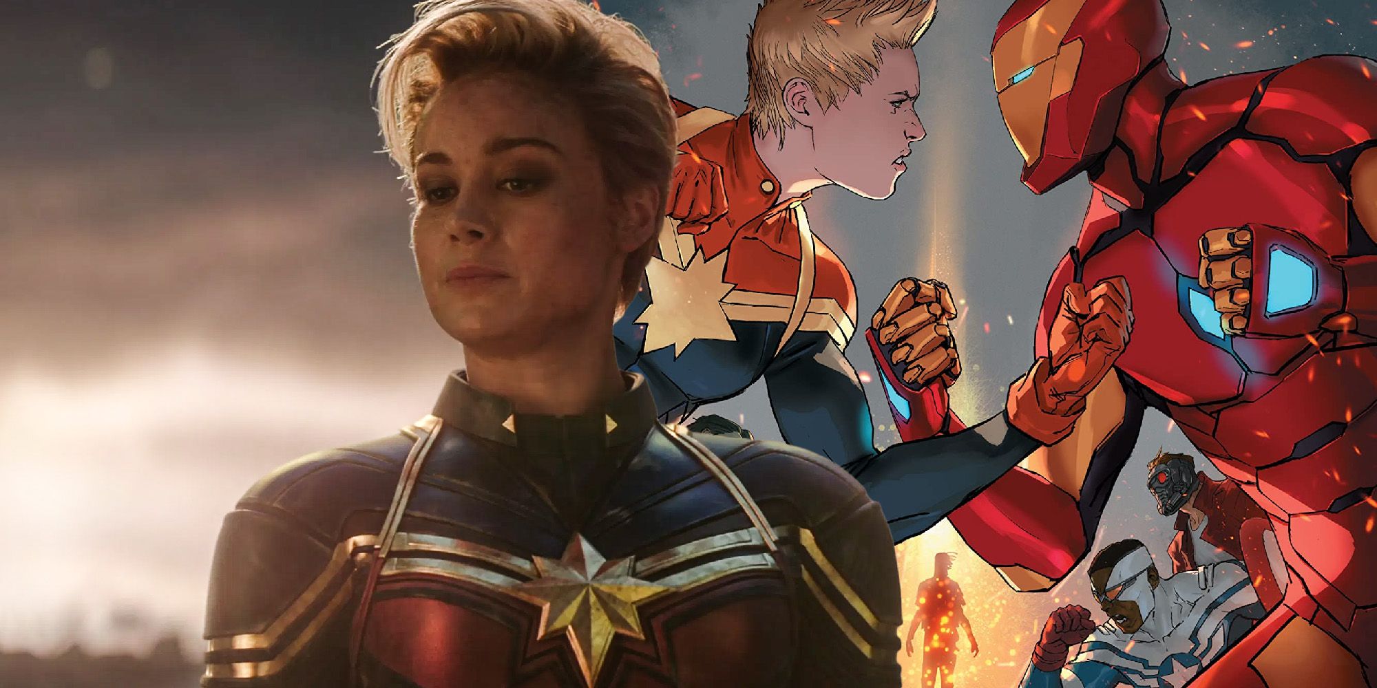 Brie Larson Captain Marvel Avengers endgame Civil war 2