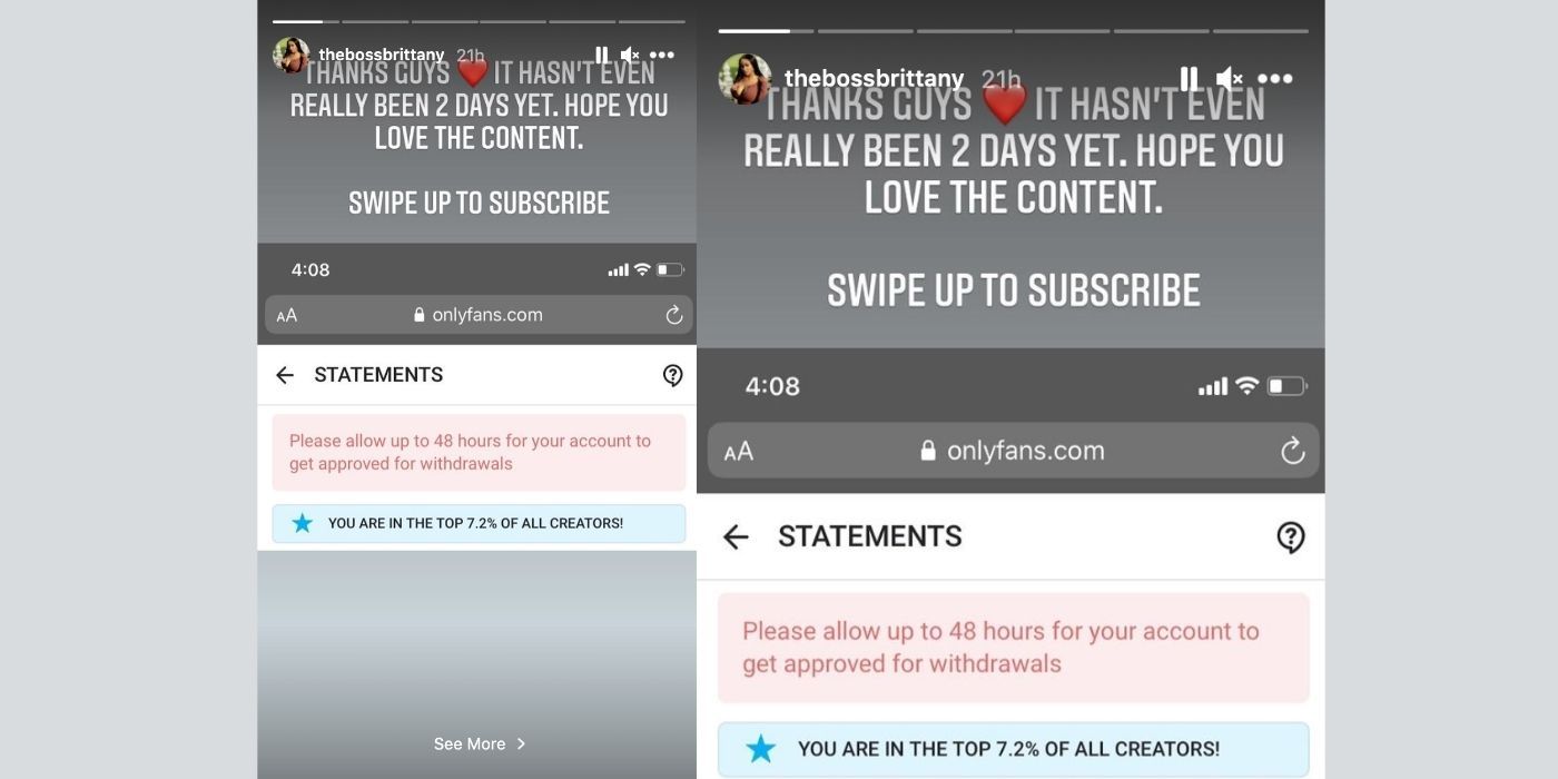 90 Day Fiancé: Brittany Banks Brags About OnlyFans Success On IG