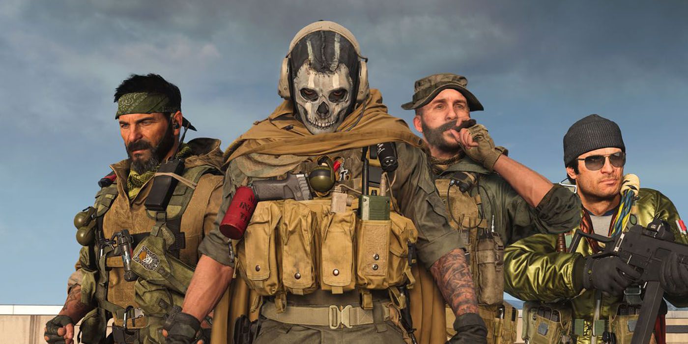 Ghost, Price, and two other operators from MW2.