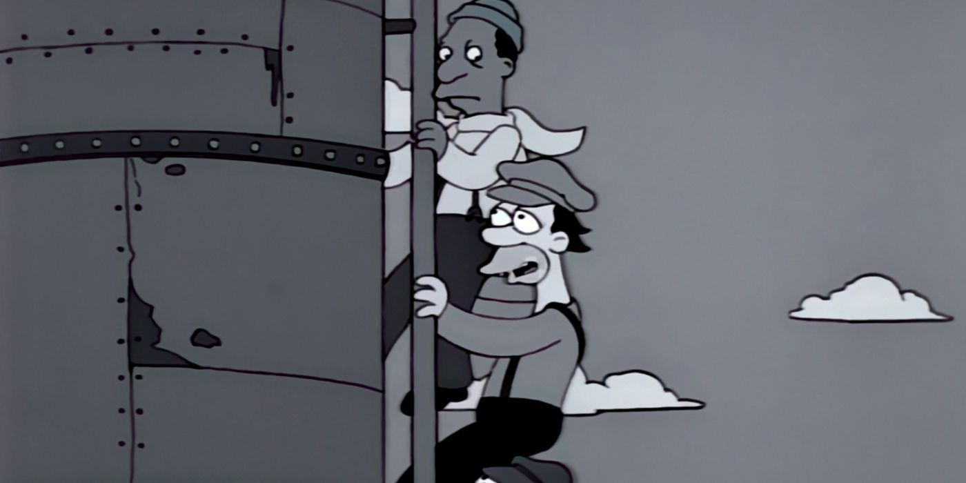 Lenny e Carl em Os Simpsons
