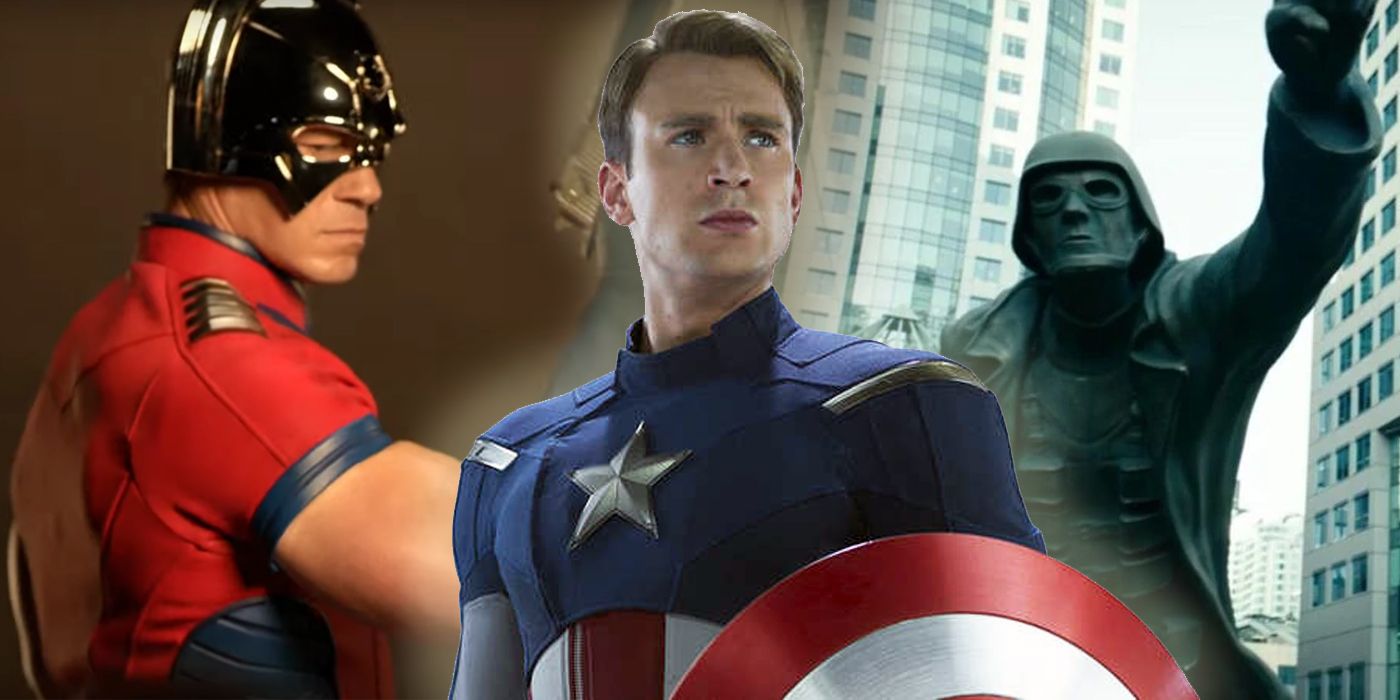 Captain America parodies The Boys Peacemaker