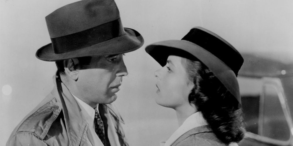 Rick and Ilsa at the end of Casablanca