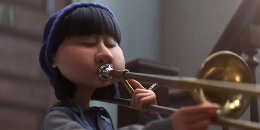 Chloe Playing The Trombone Pixar Soul