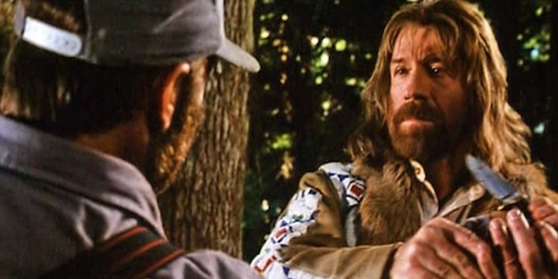 Chuck Norris in Forrest Warrior