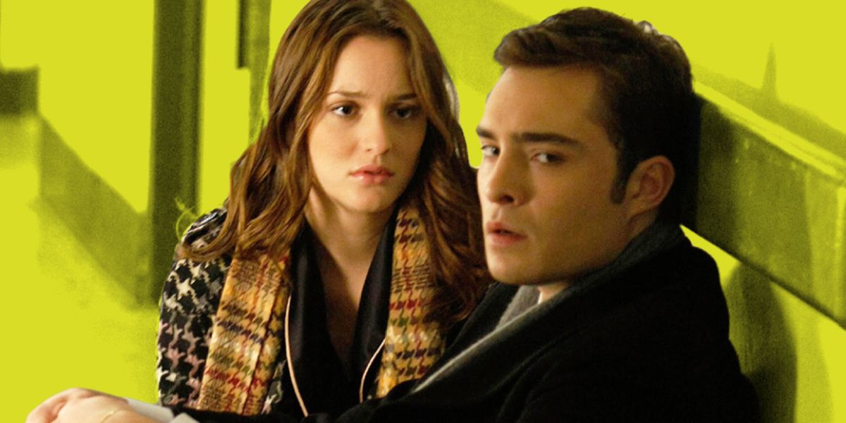 Chuck played by Ed Westwick and Blair played by Leighton Meester