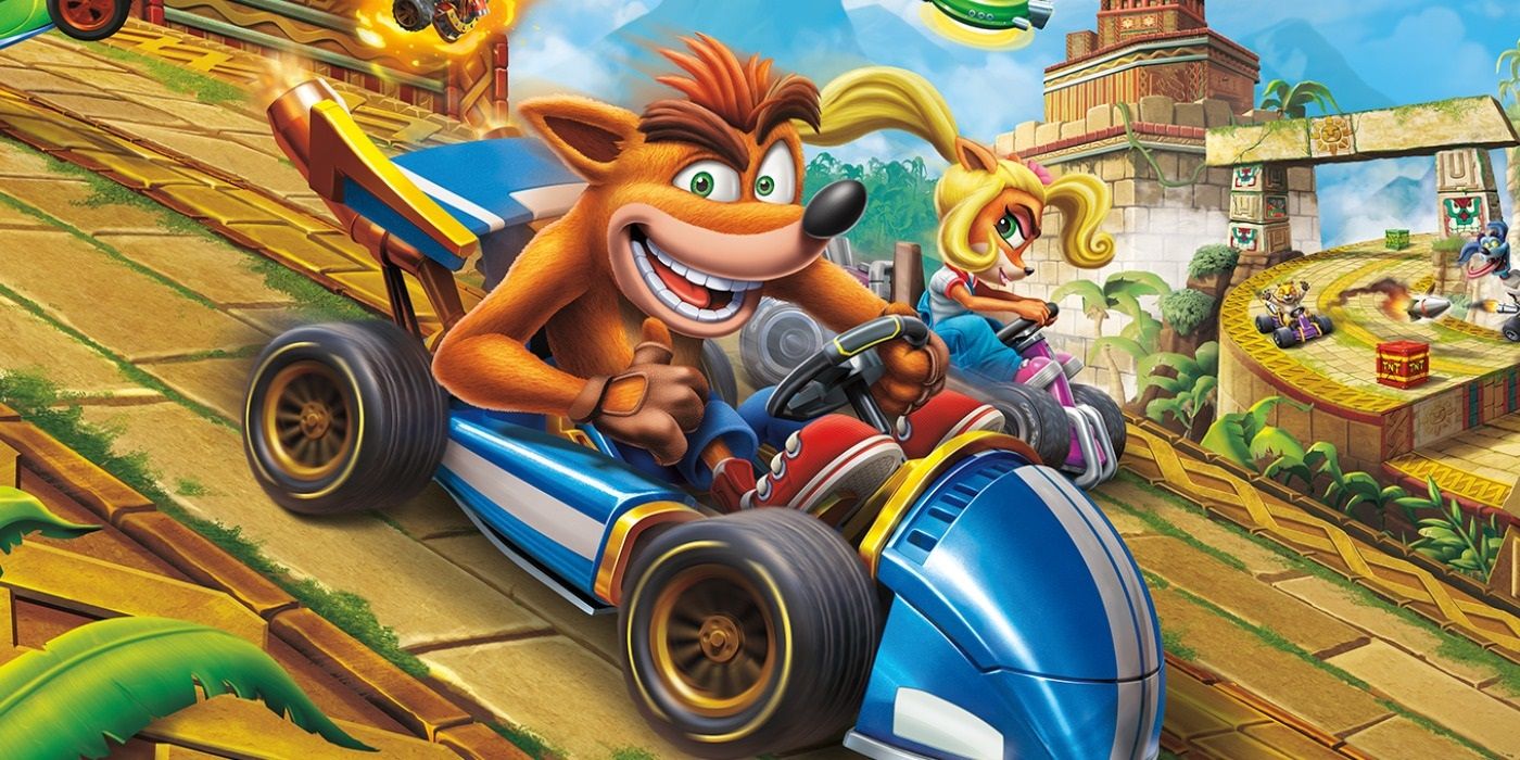 Crash Team Racing Nintendo Switch Cover