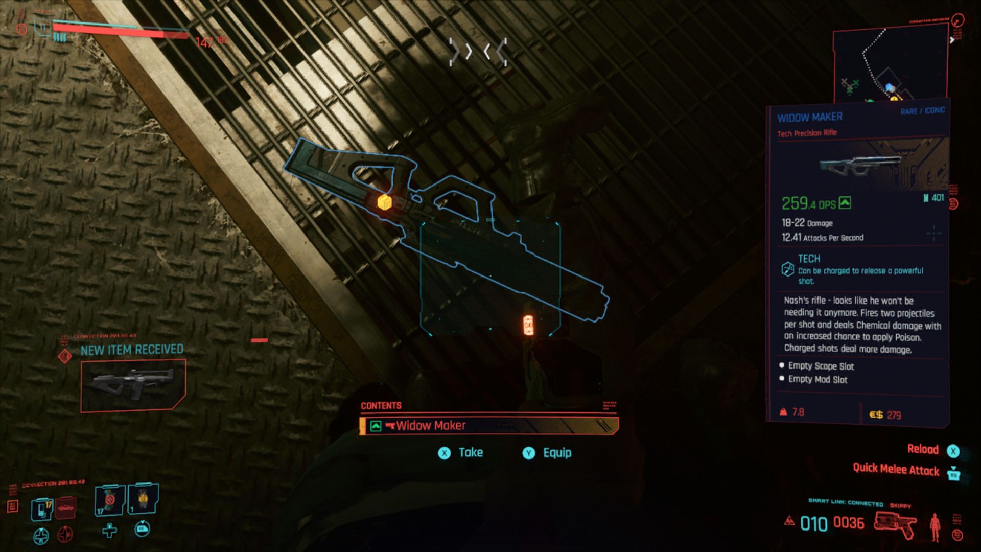 Cyberpunk 2077 - Widow Maker Precision Rifle