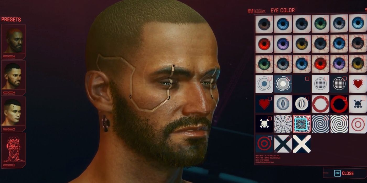 Cyberpunk Character Customization