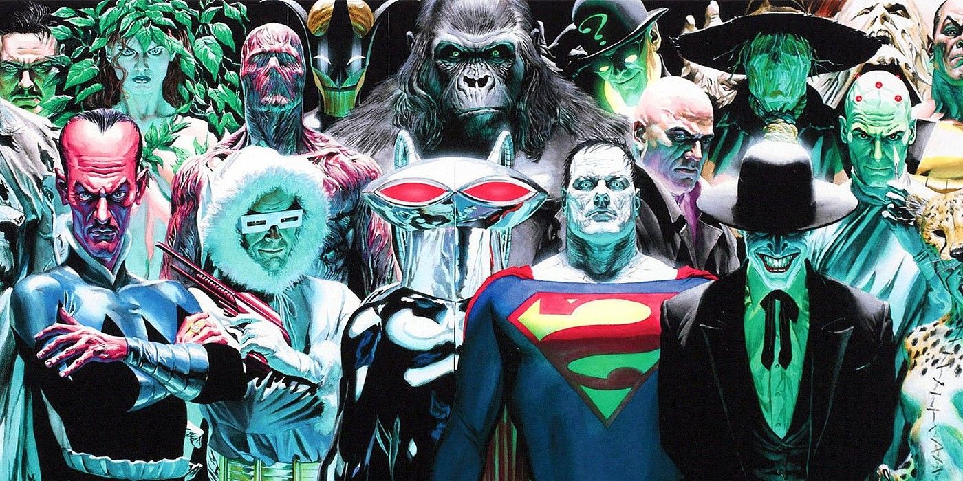 DC Alex Ross Villains