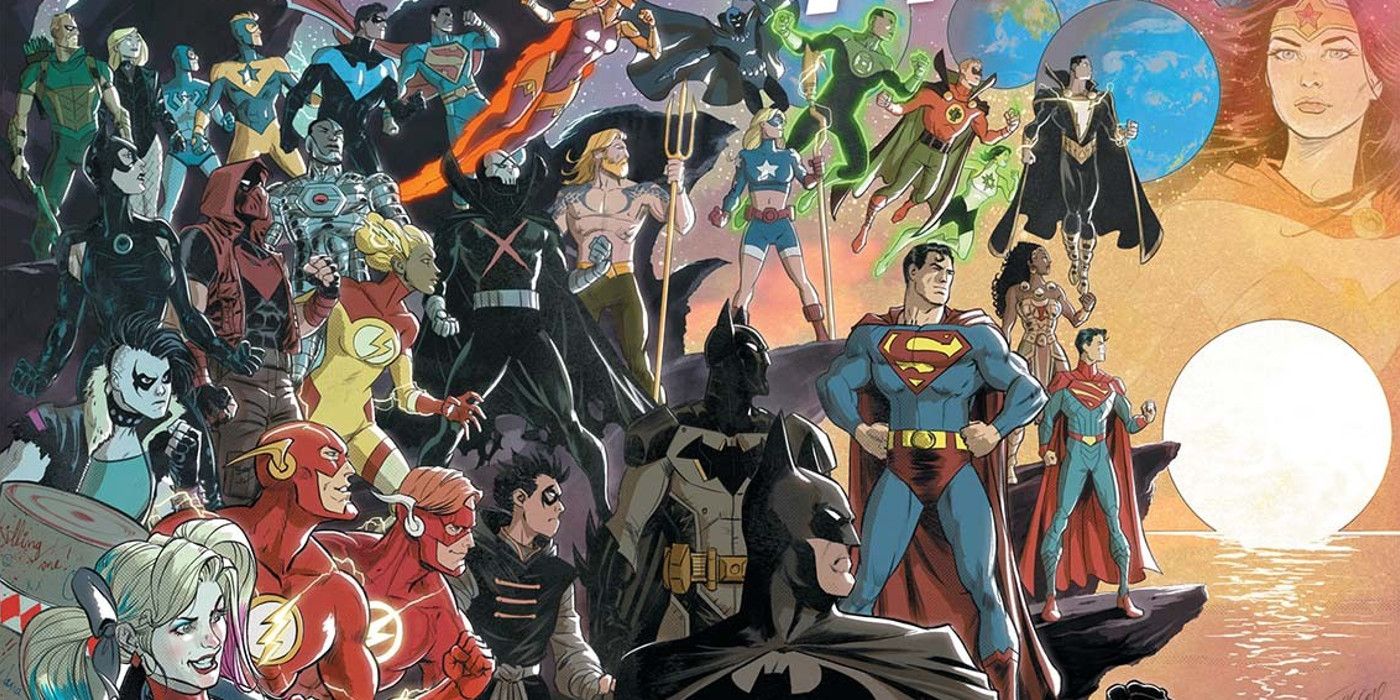 DC Comics Infinite Frontier Cover Cropped