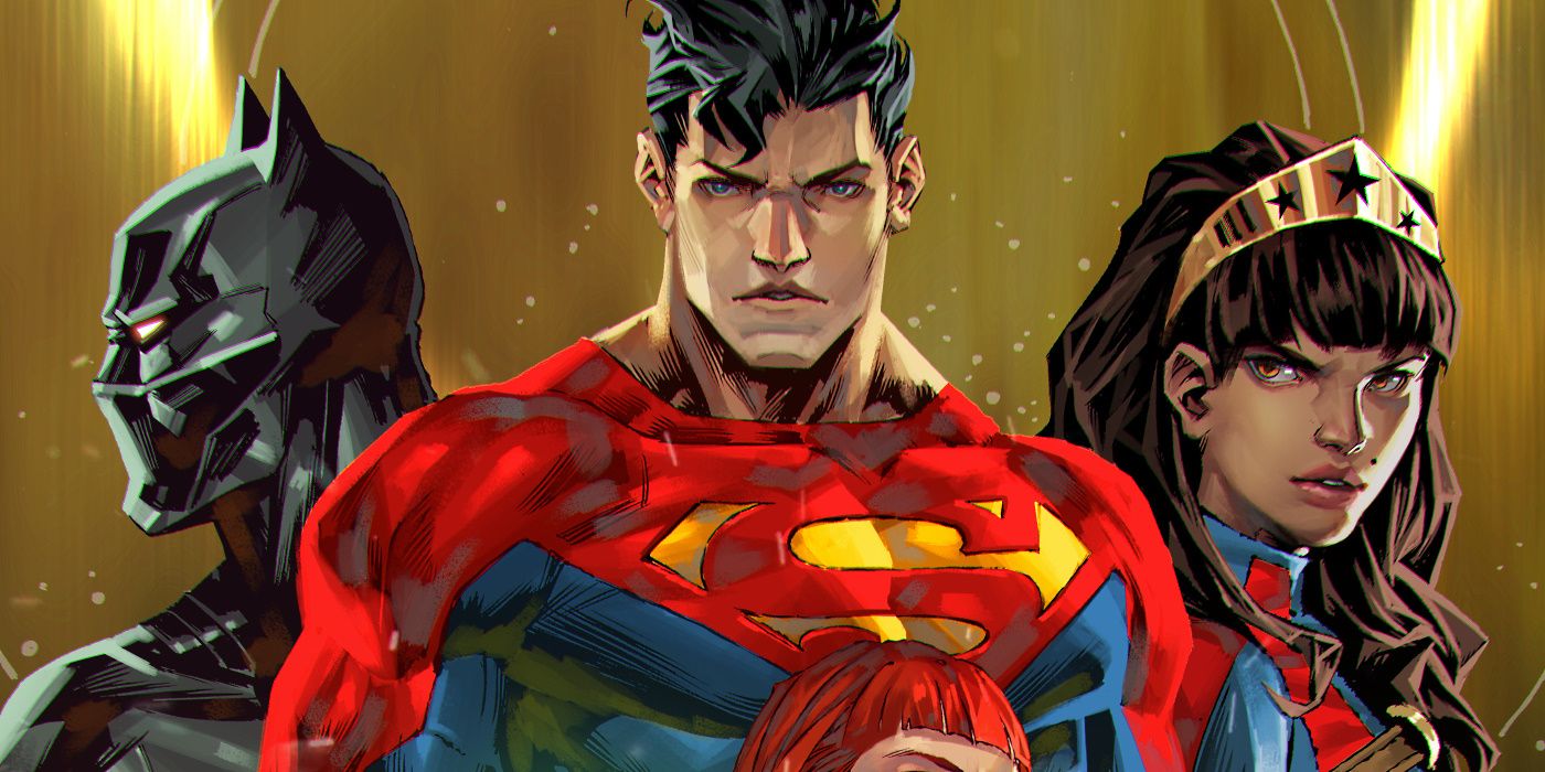 DC Future State Superman Trinity Comic Art