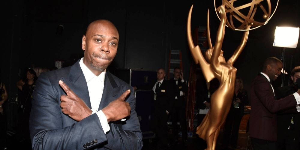 Dave Chappelle with Emmy