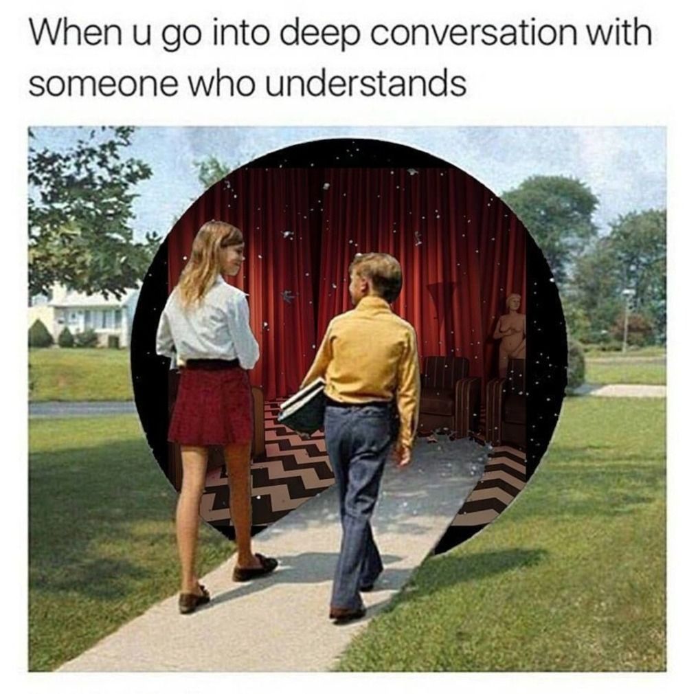 Twin Peaks Black Lodge Meme