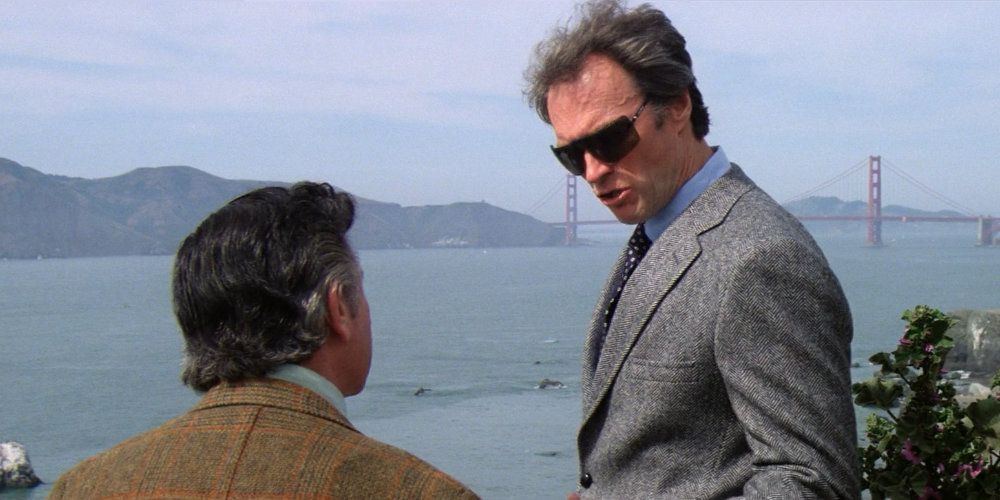 Dirty Harry berates a fellow detective for putting ketchup on a hot dog in Sudden Impact