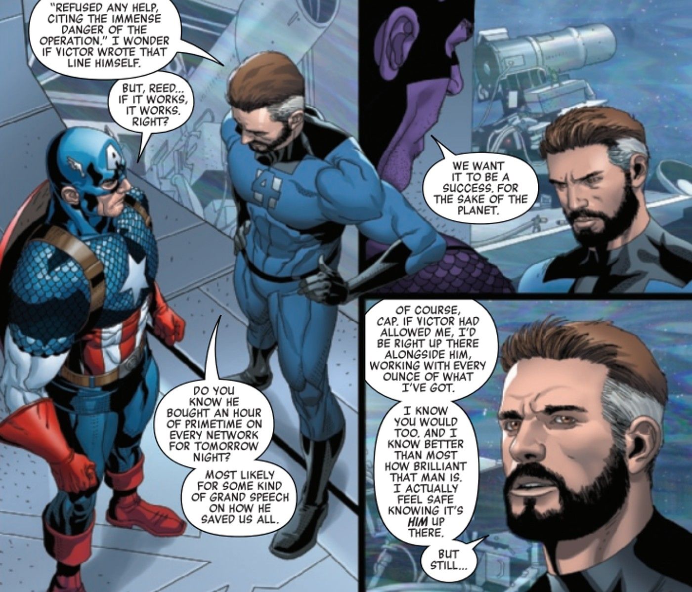 Captain America Just Proved He’s A Better Hero Than Mister Fantastic