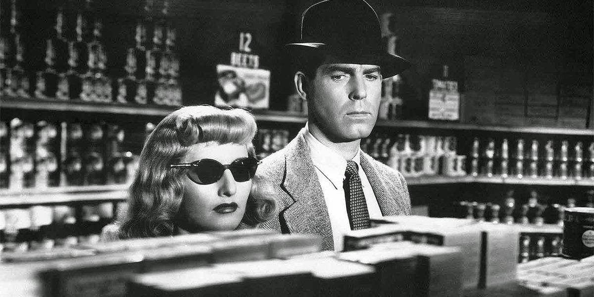 Fred MacMurray and Barbara Stanwyck in Double Indemnity