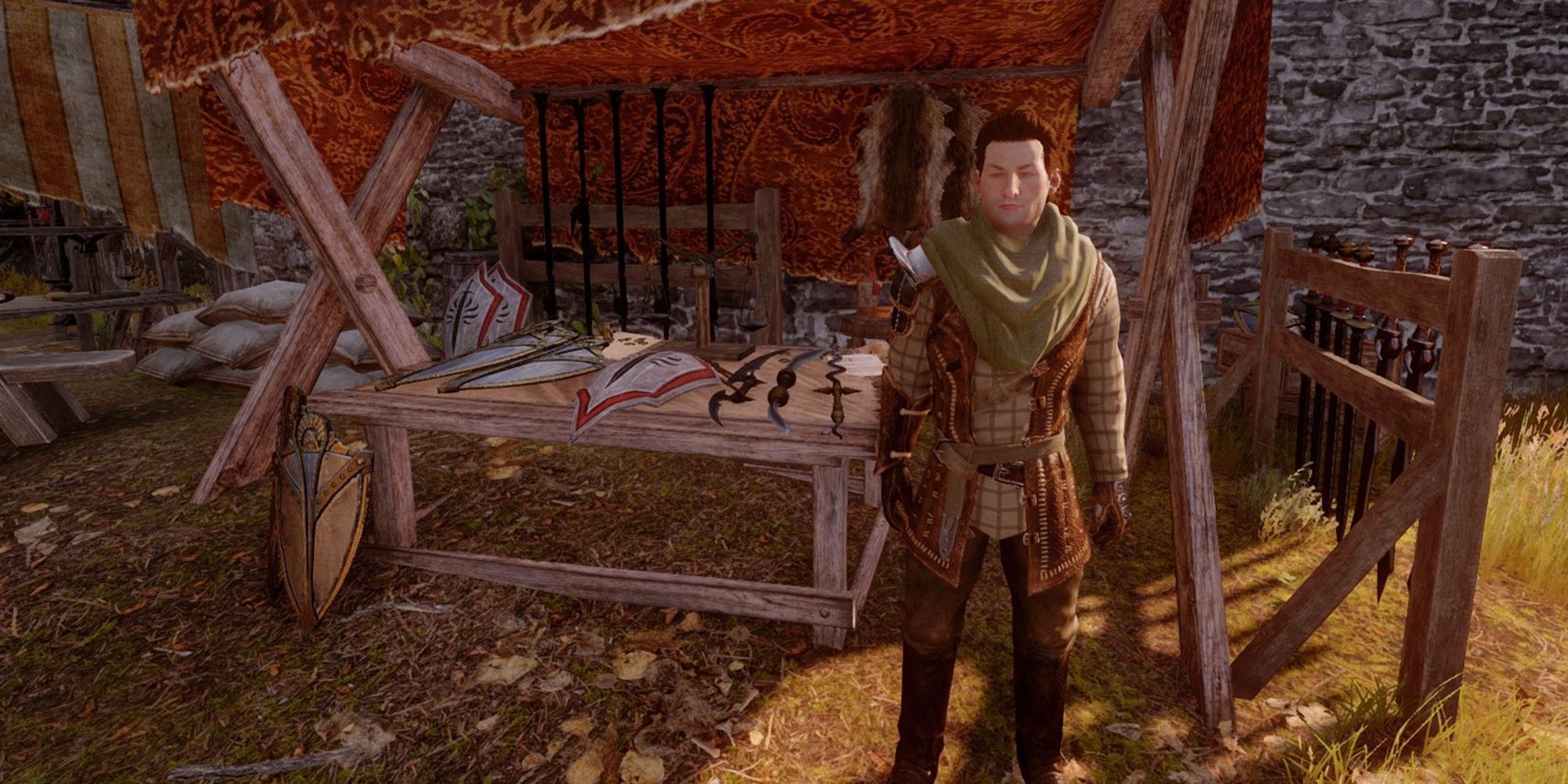 A vendor in Dragon Age: Inquisition