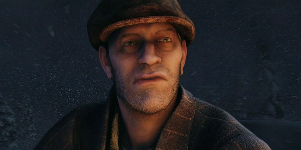The mysterious Hobo as he appeared in Polar Express