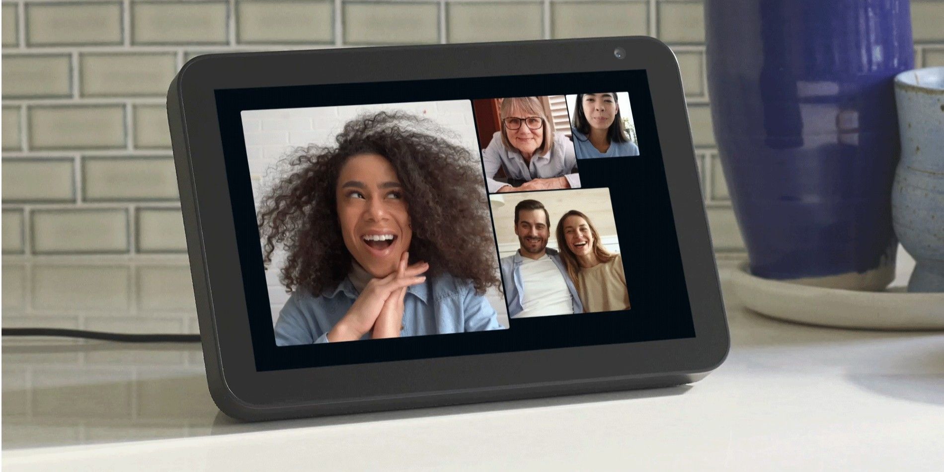 Group video calls on an Amazon Echo Show