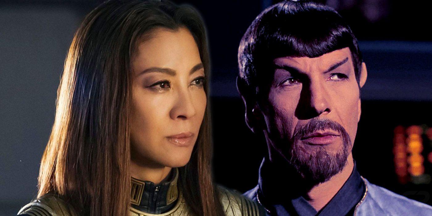 Emperor Georgiou and Mirror Universe Spock