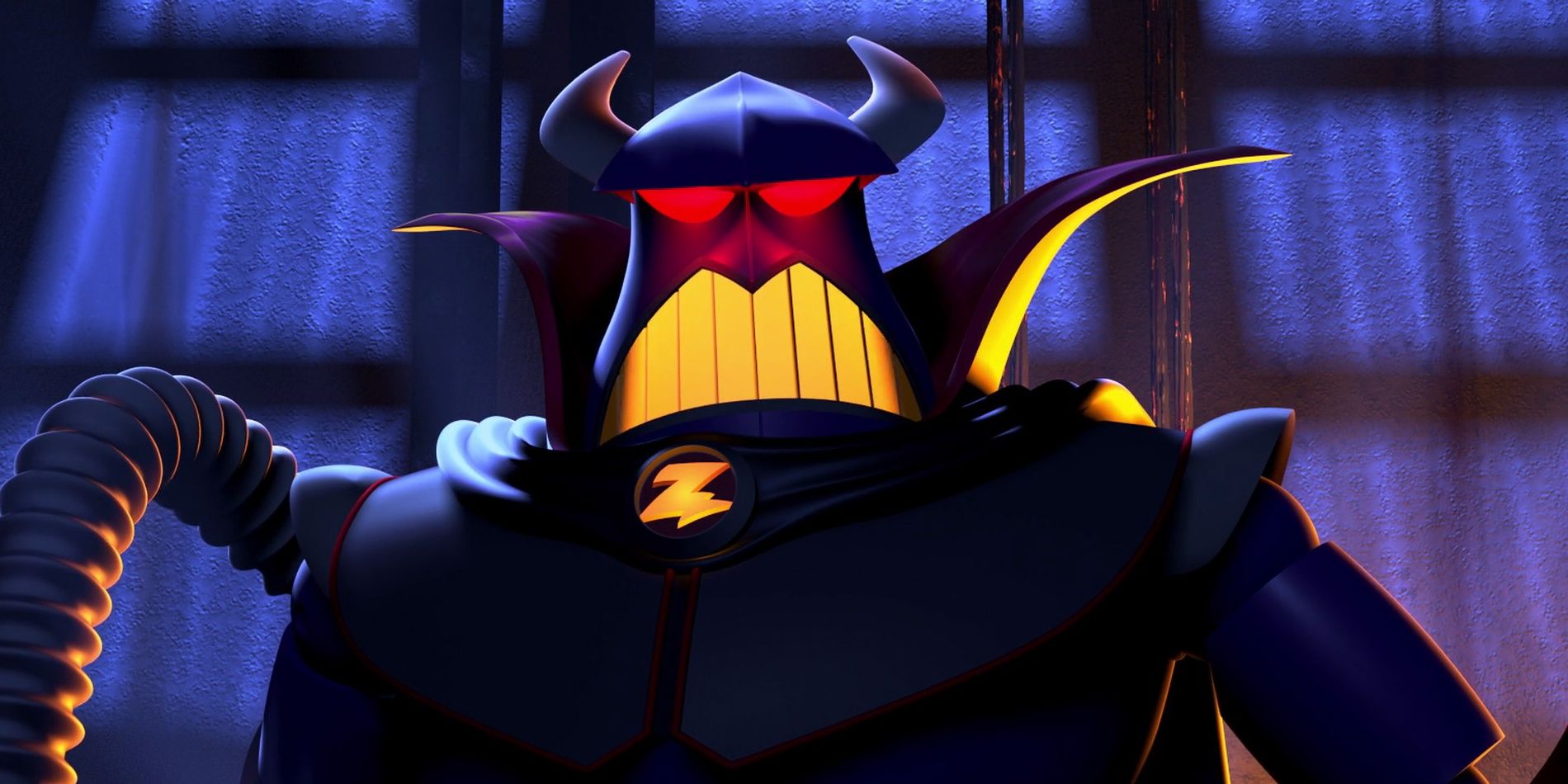 Imperador Zurg parece ameaçador em Toy Story