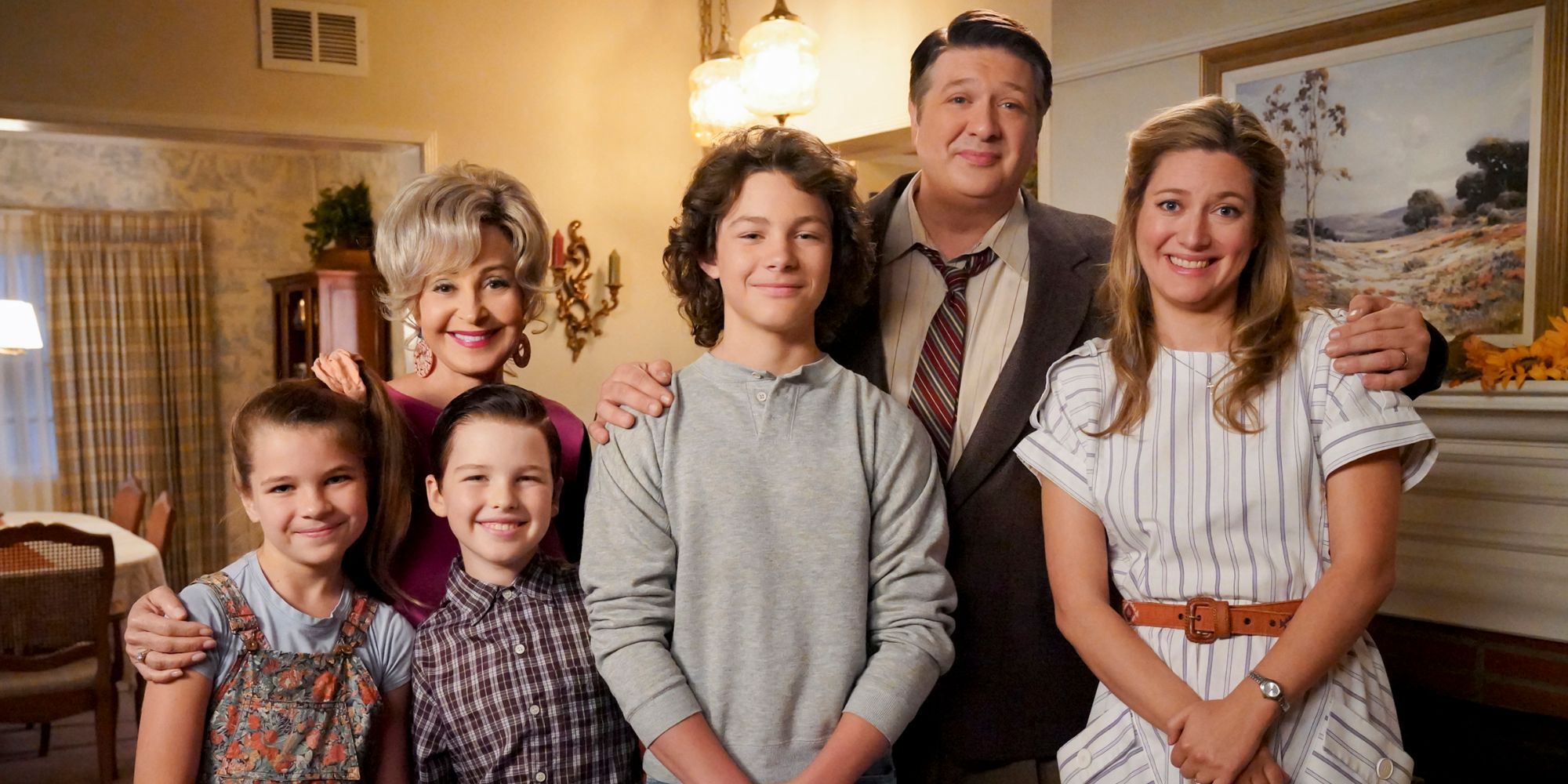 Young Sheldon main cast together