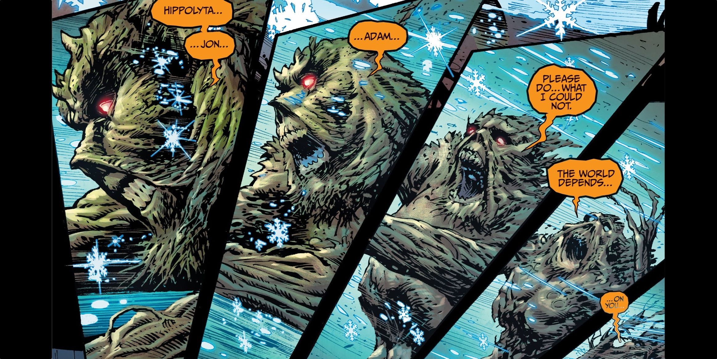 DC Comics Reveals The Death Of The First Swamp Thing