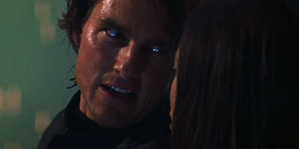 Ethan Hunt and Nyah in Mission: Impossible 2