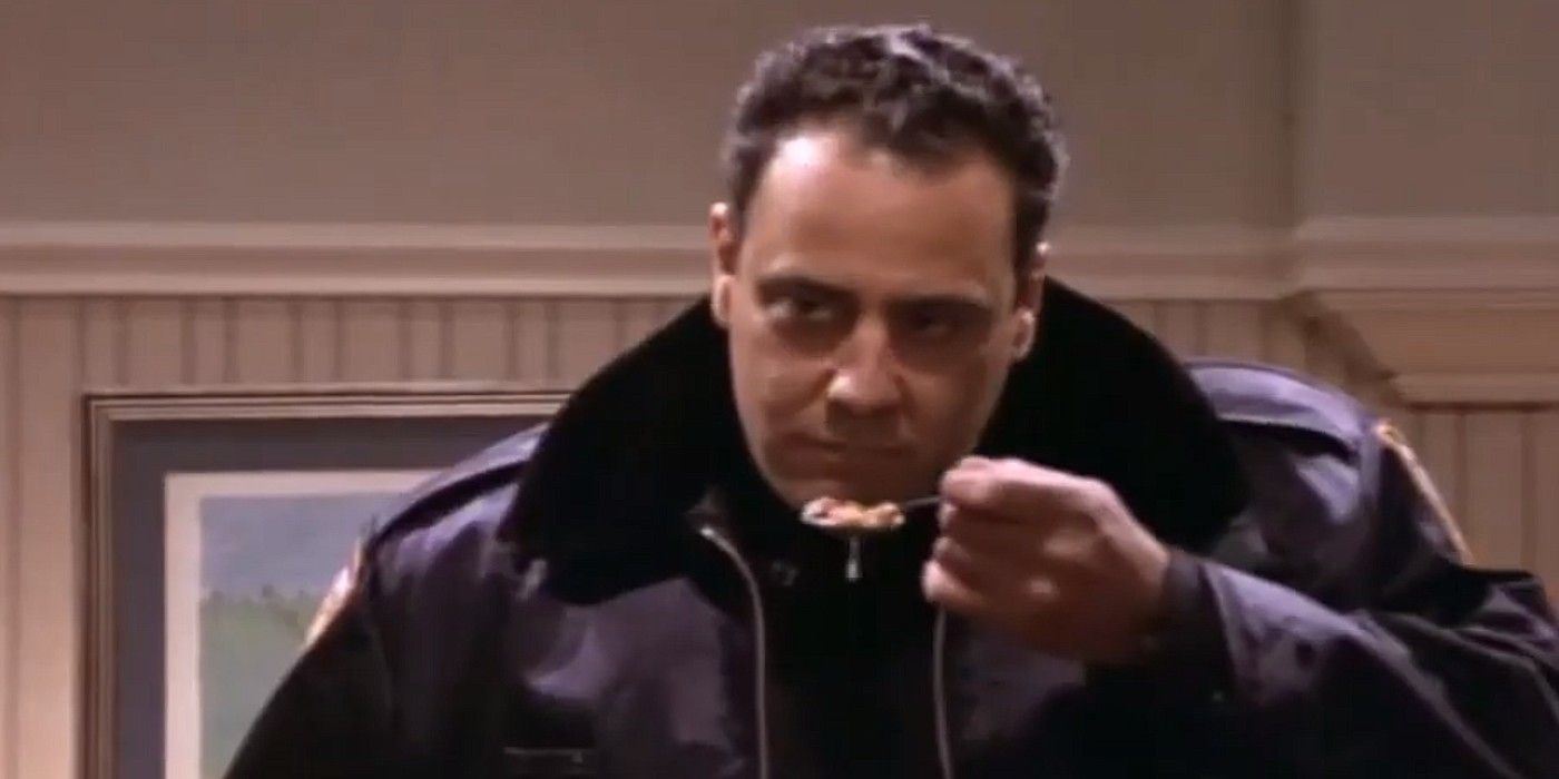 Everybody Loves Raymond Robert touching food to chin