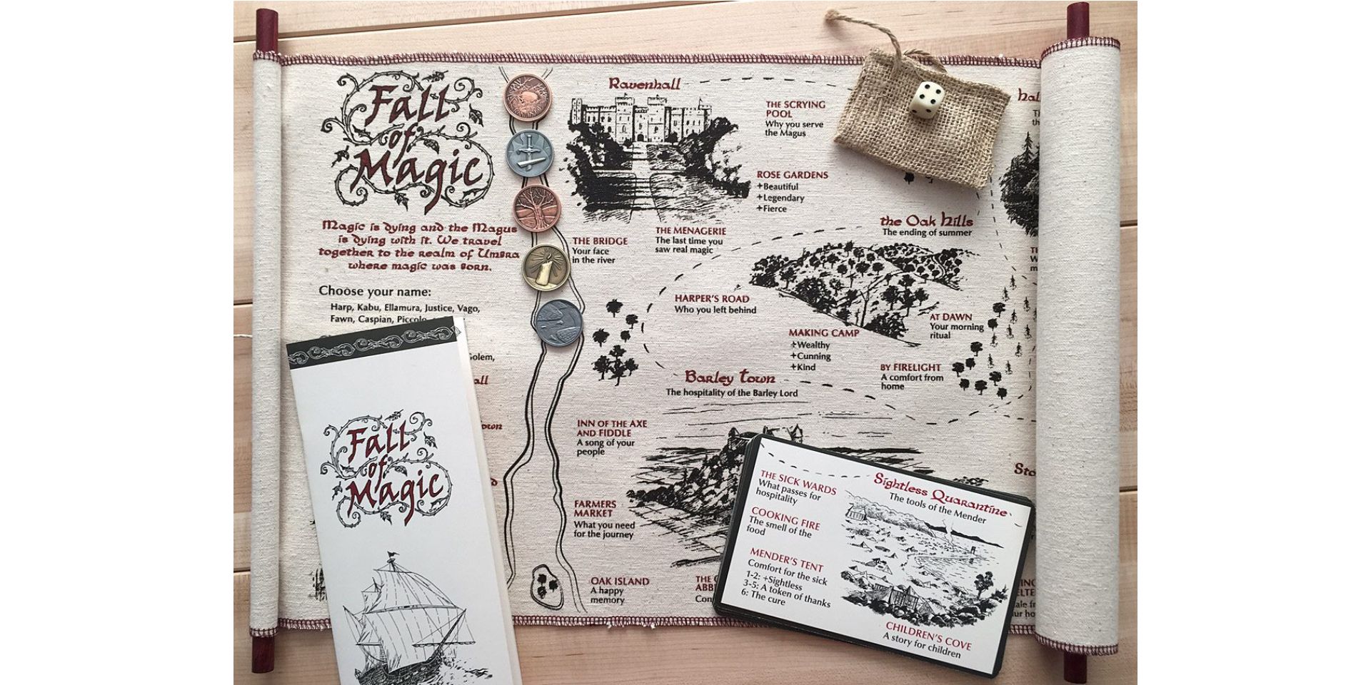 Fall Of Magic Low Prep Tabletop RPGs