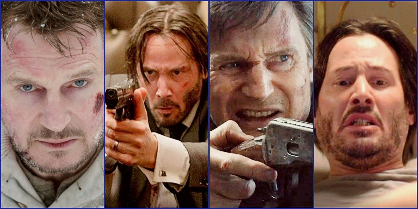 Feature Image Neeson and Reeves Darkest Movies