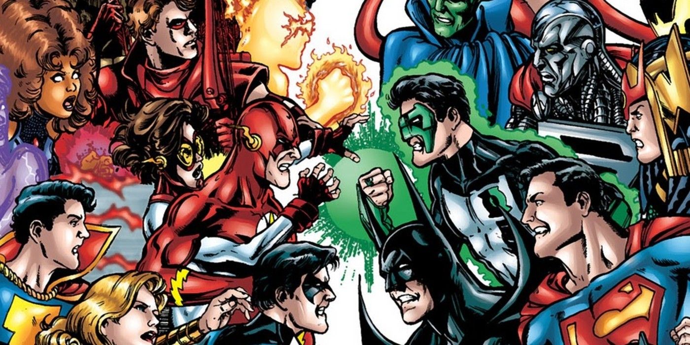 Teen Titans Vs. Justice League Featured
