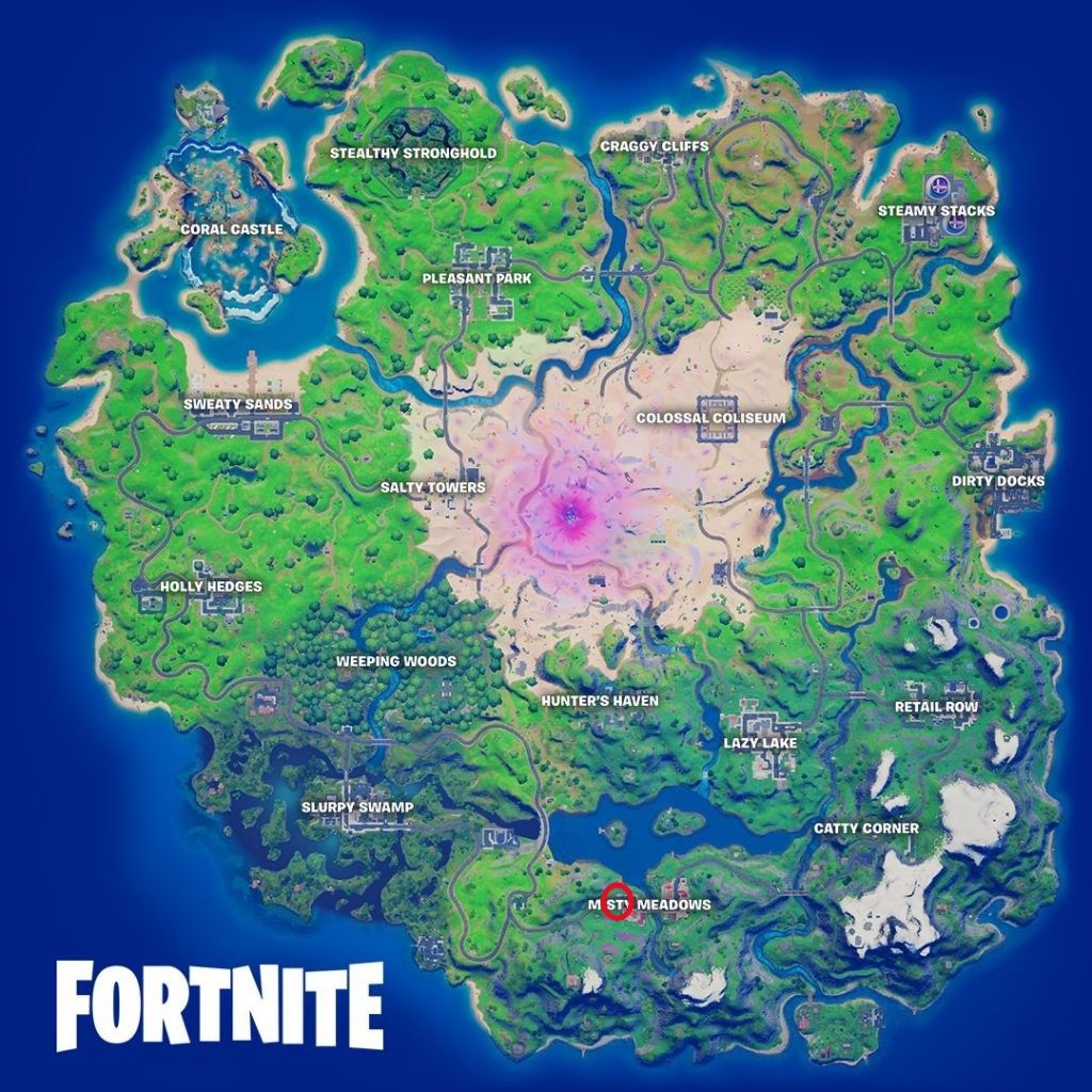 Fortnite Map Evidence Location