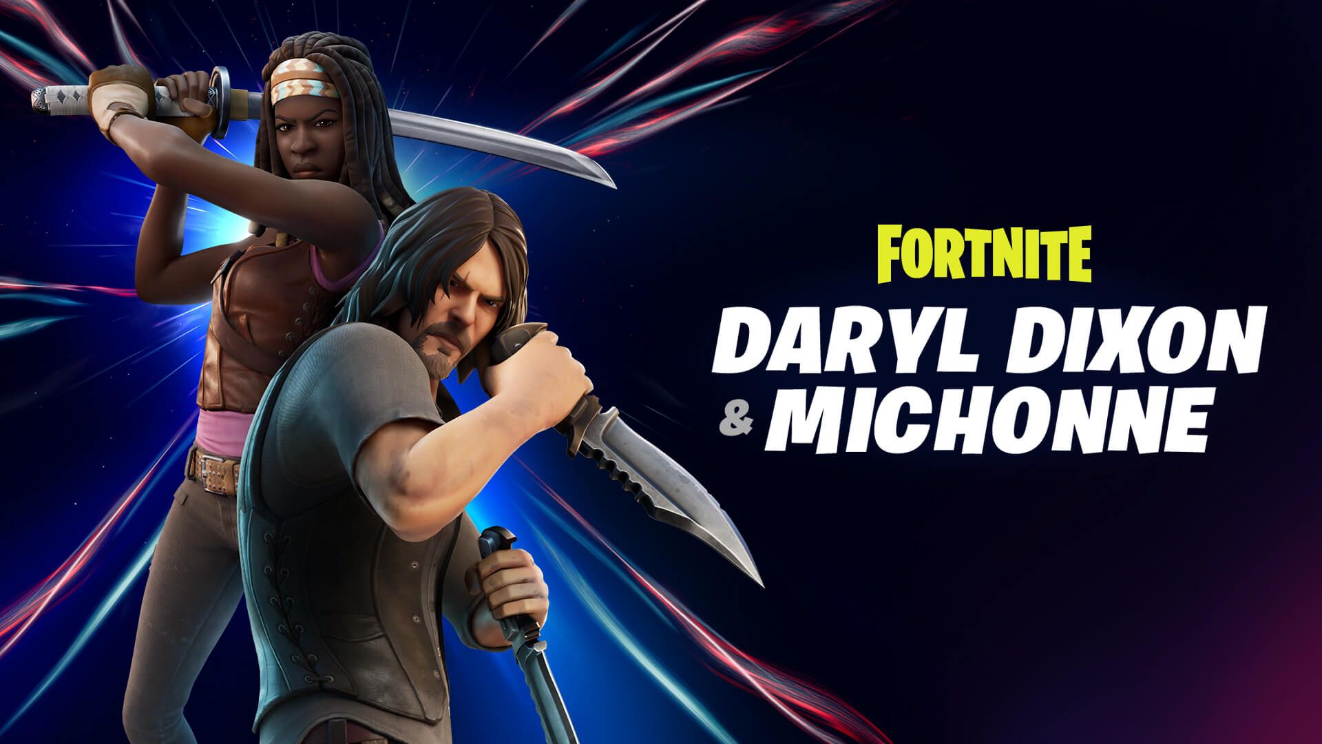 Fortnite Walking Dead Daryl Michonne
