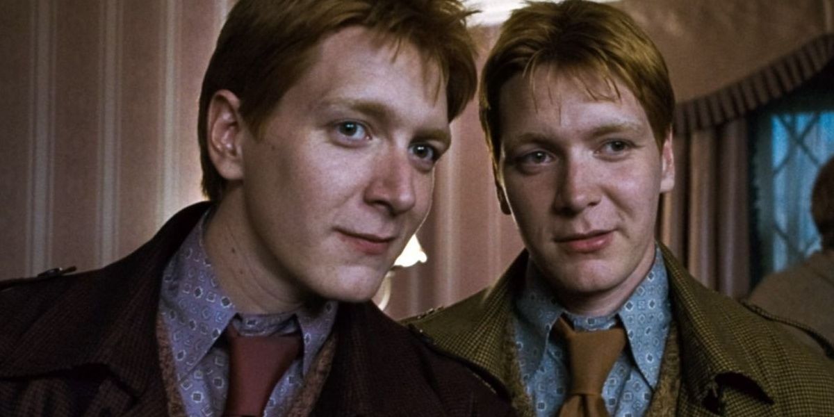 The Wesley Twins at the Dursley's house in Deathly Hallows Part 1