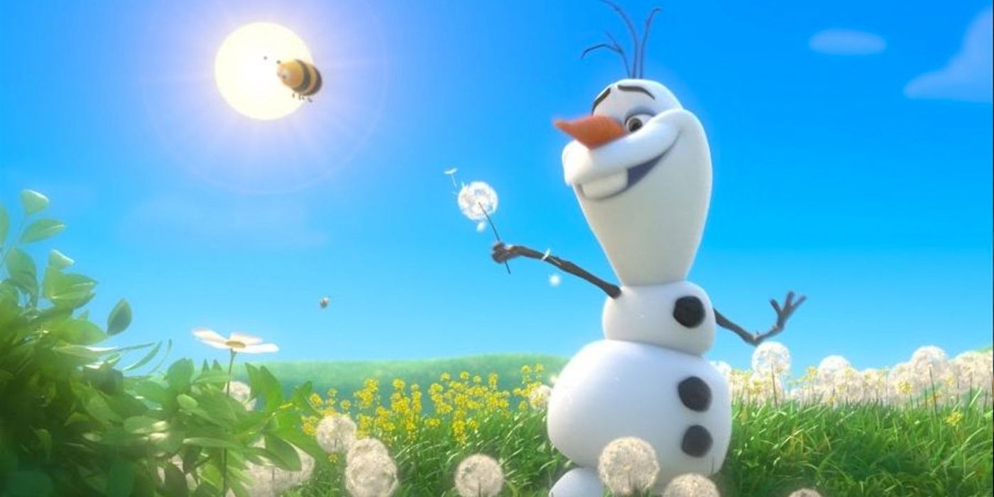 Frozen - Olaf's Ode to Summer Scene