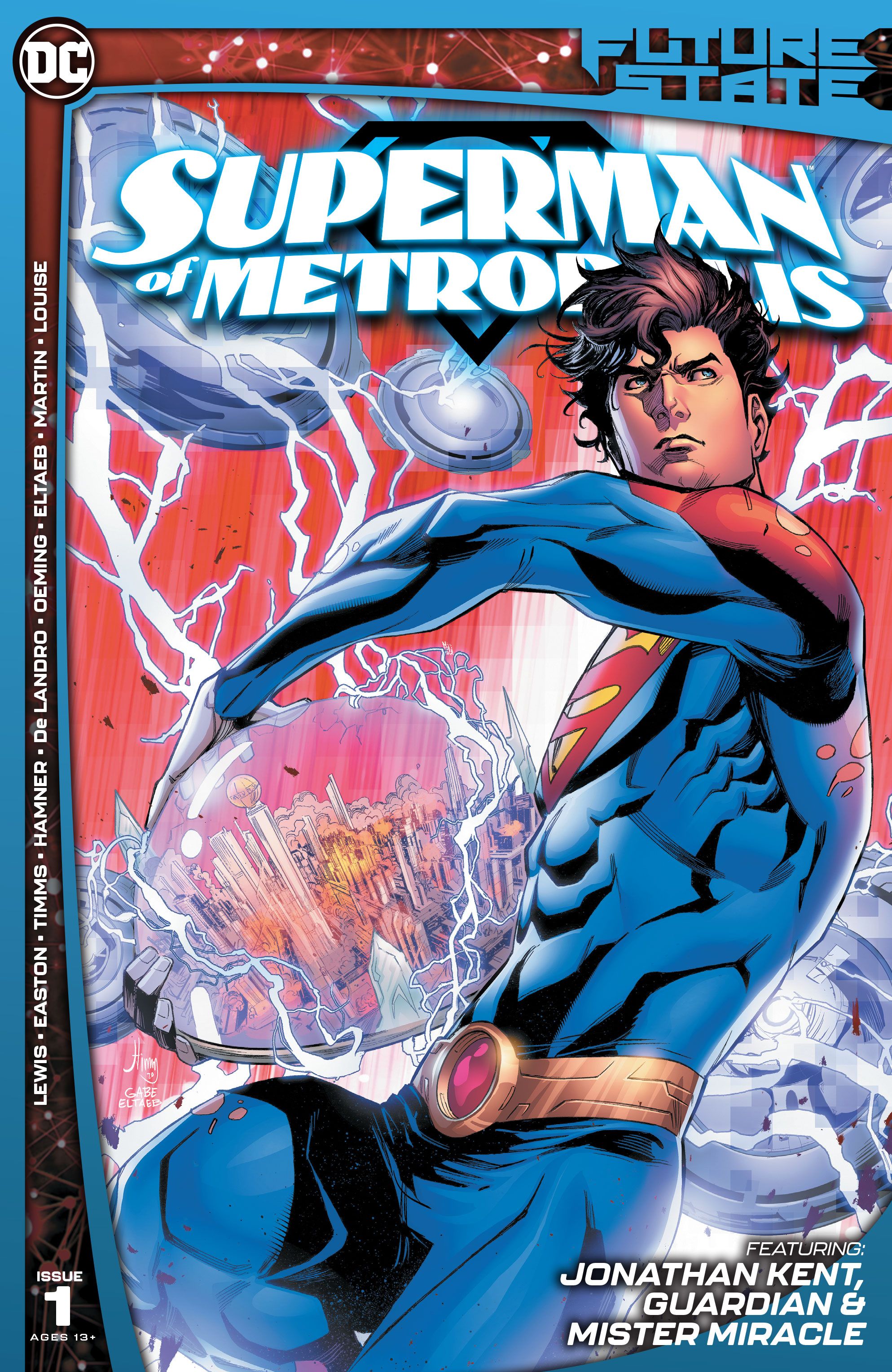 Future State Superman of Metropolis Cover 1