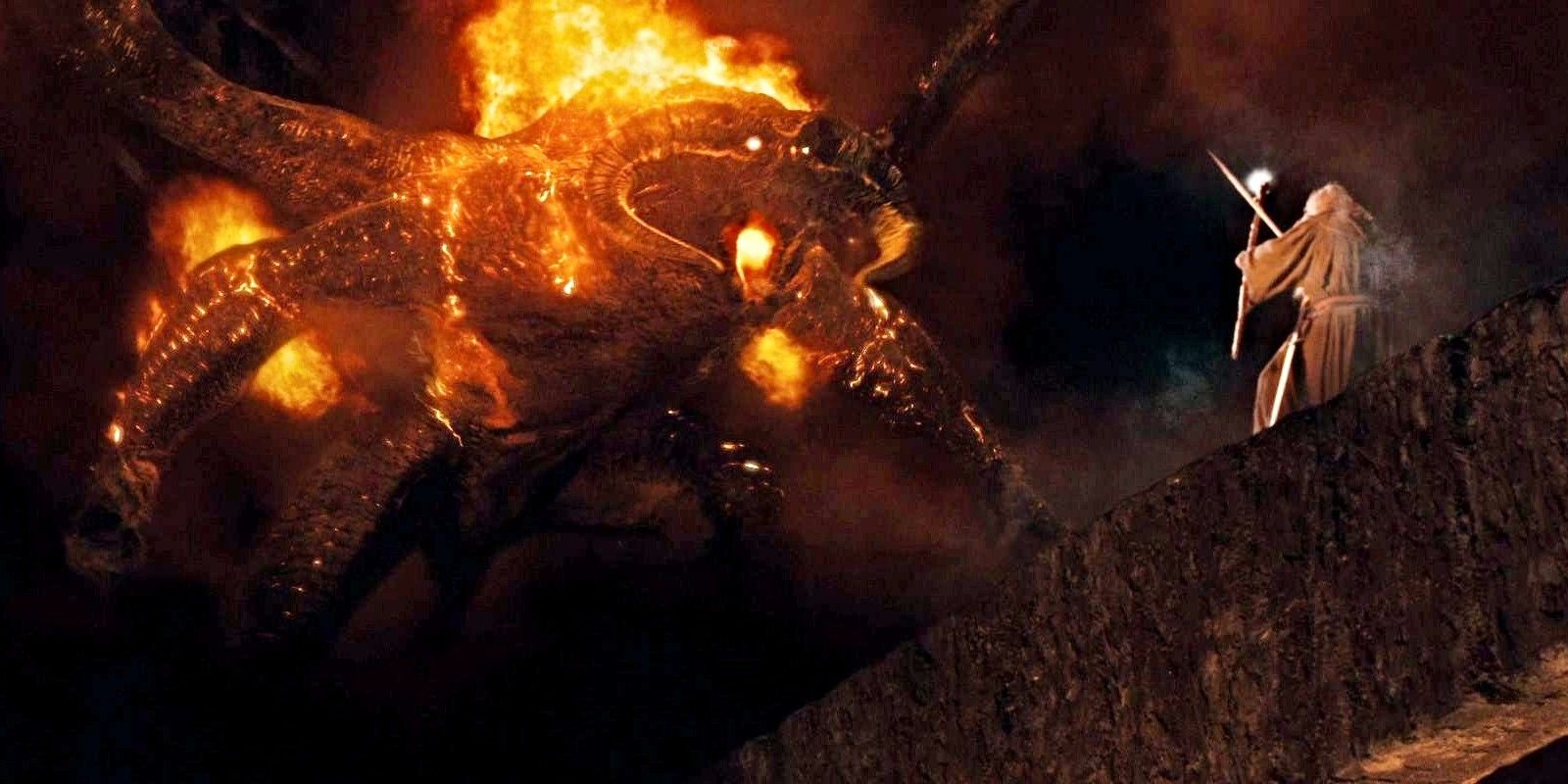 Lord of the Rings: The Balrog's Origin Explained (& Why It's In Moria)