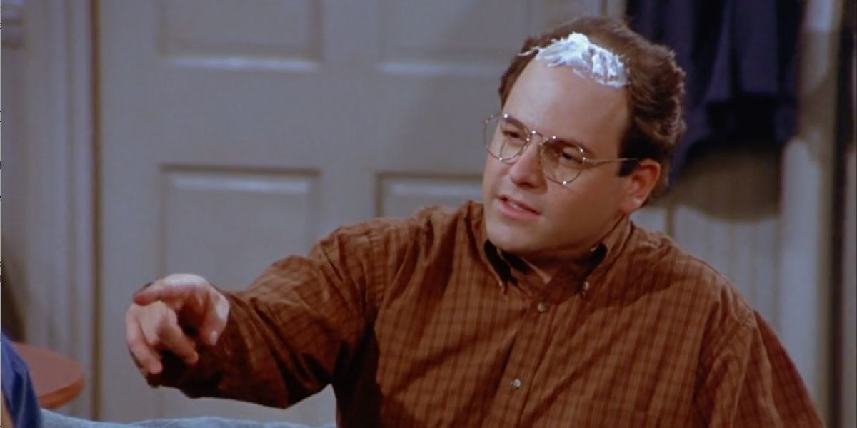 George bald Seinfeld George messy moments