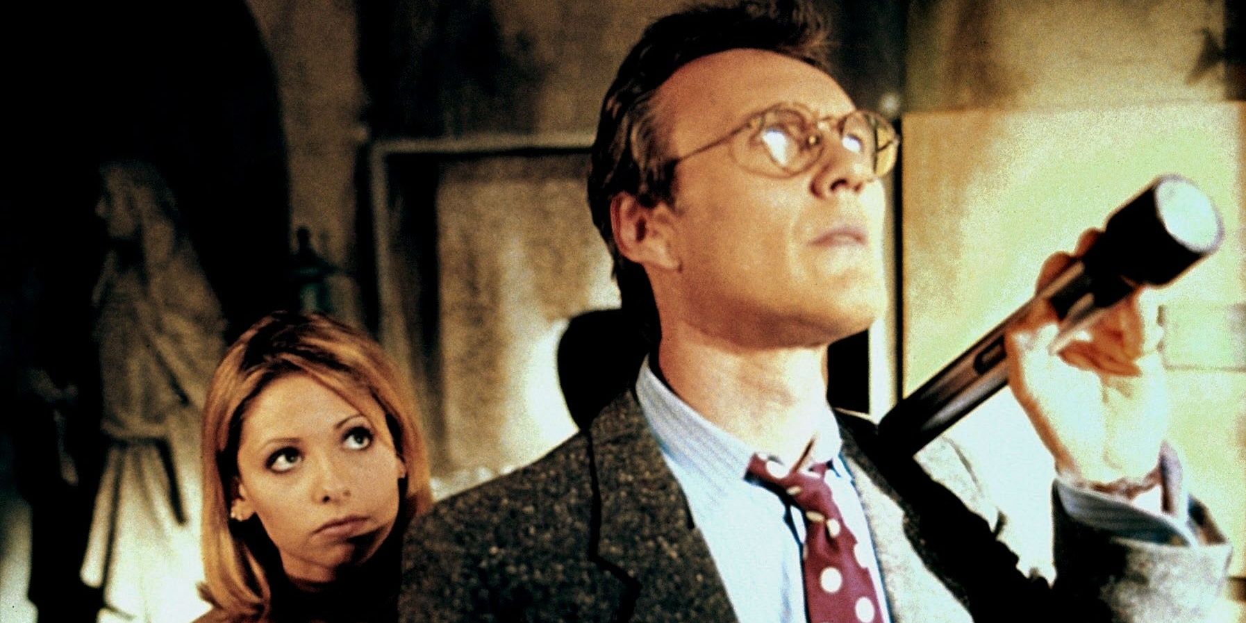 How Giles Can Return For The Buffy Reboot Through A Crazy Comics Twist