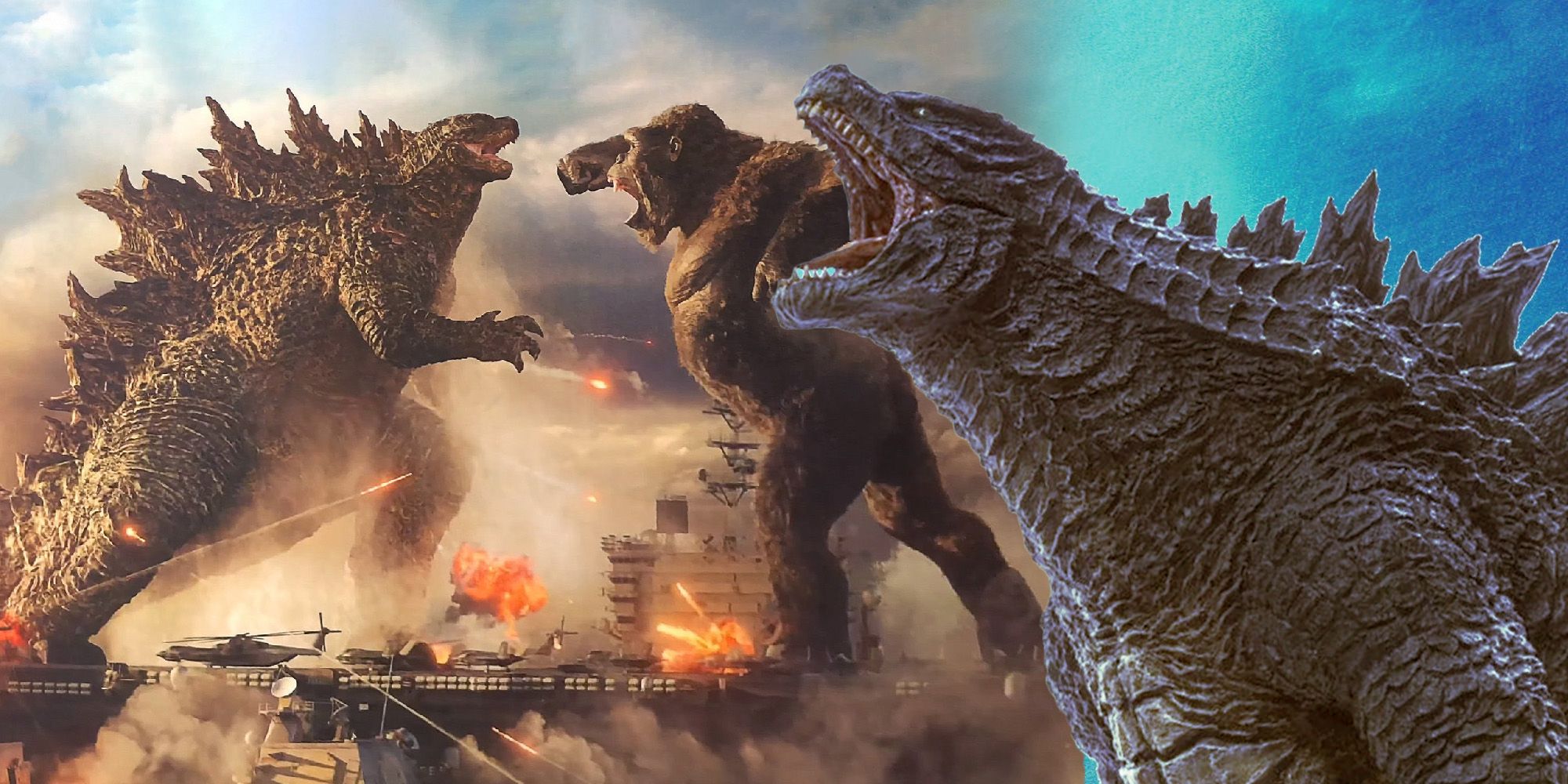 Godzilla vs kong Godzilla win king of the monsters