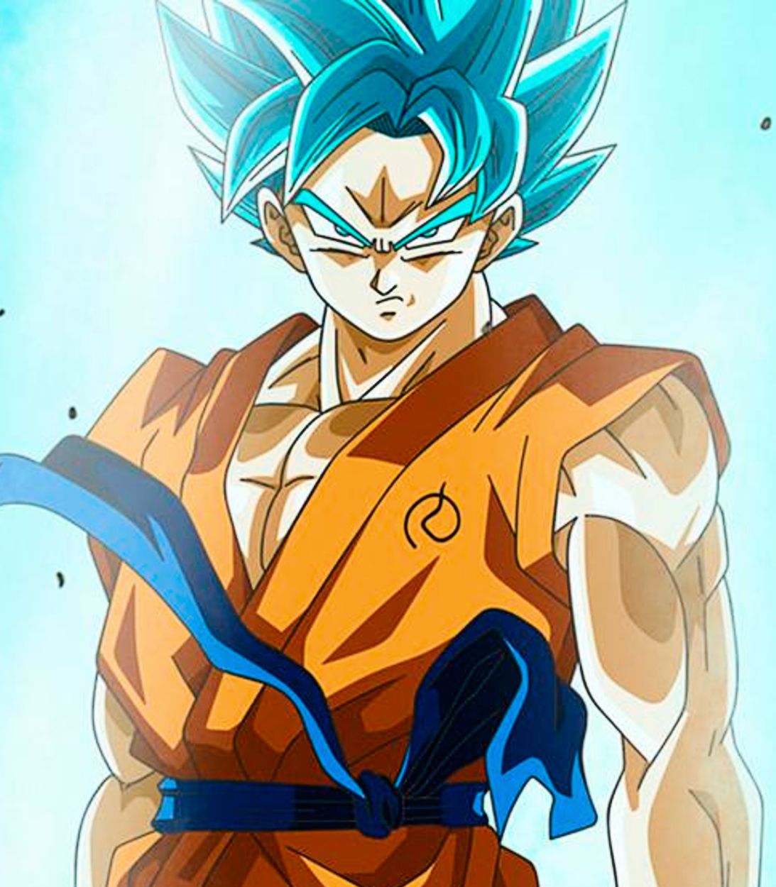Goku Super Saiyan Blue Dragon Ball Super Vertical