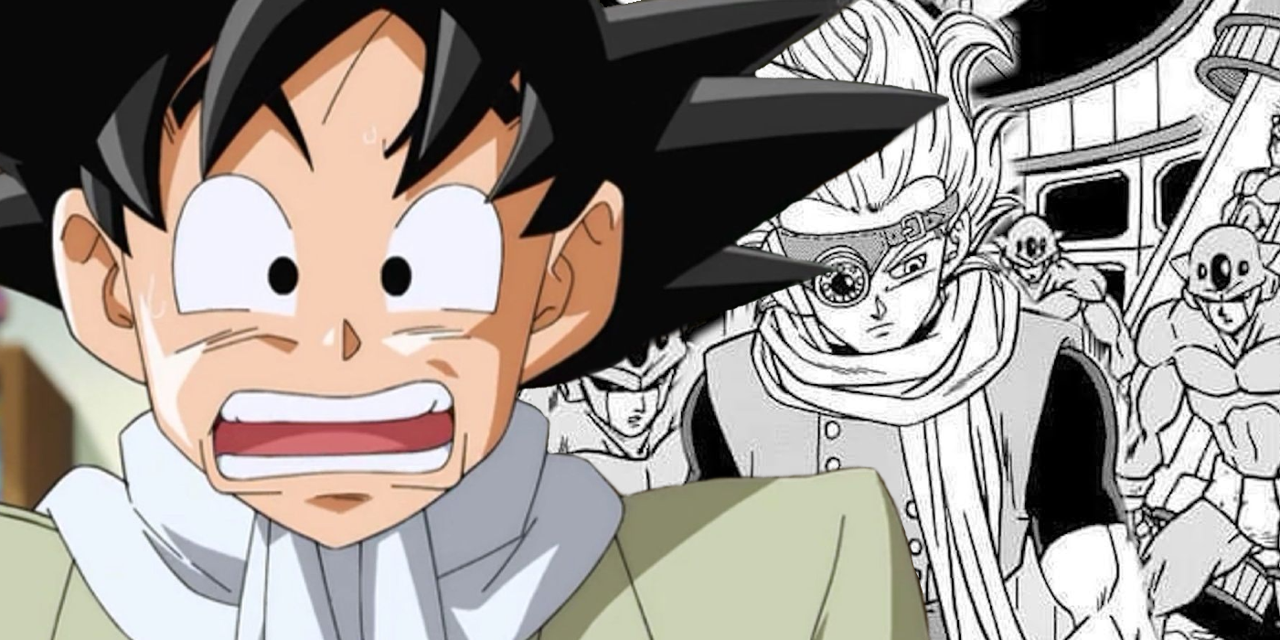 Goku and Granola in Dragon Ball Super
